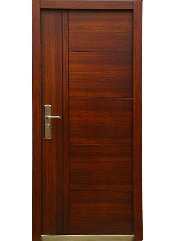 Heat Transferred Steel Doors for Home - Wooden Finished Style - 3 & 4 Feet Door